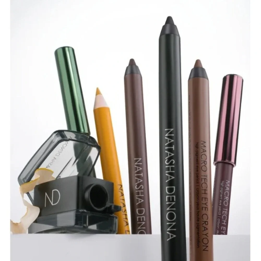 Natasha Denona Macro Tech Eye Crayon Eyeliner Willow Teal Green Matte NIB